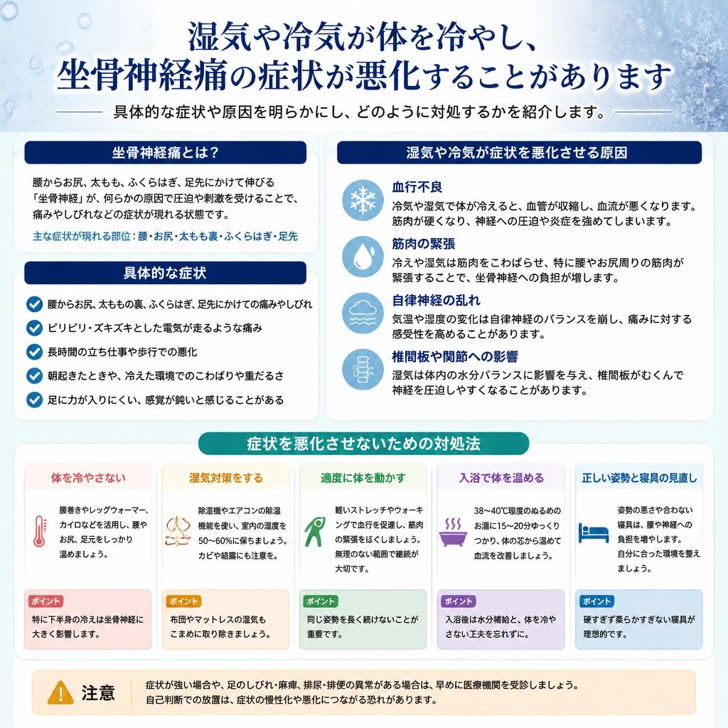 坐骨神経痛の原因とその症状