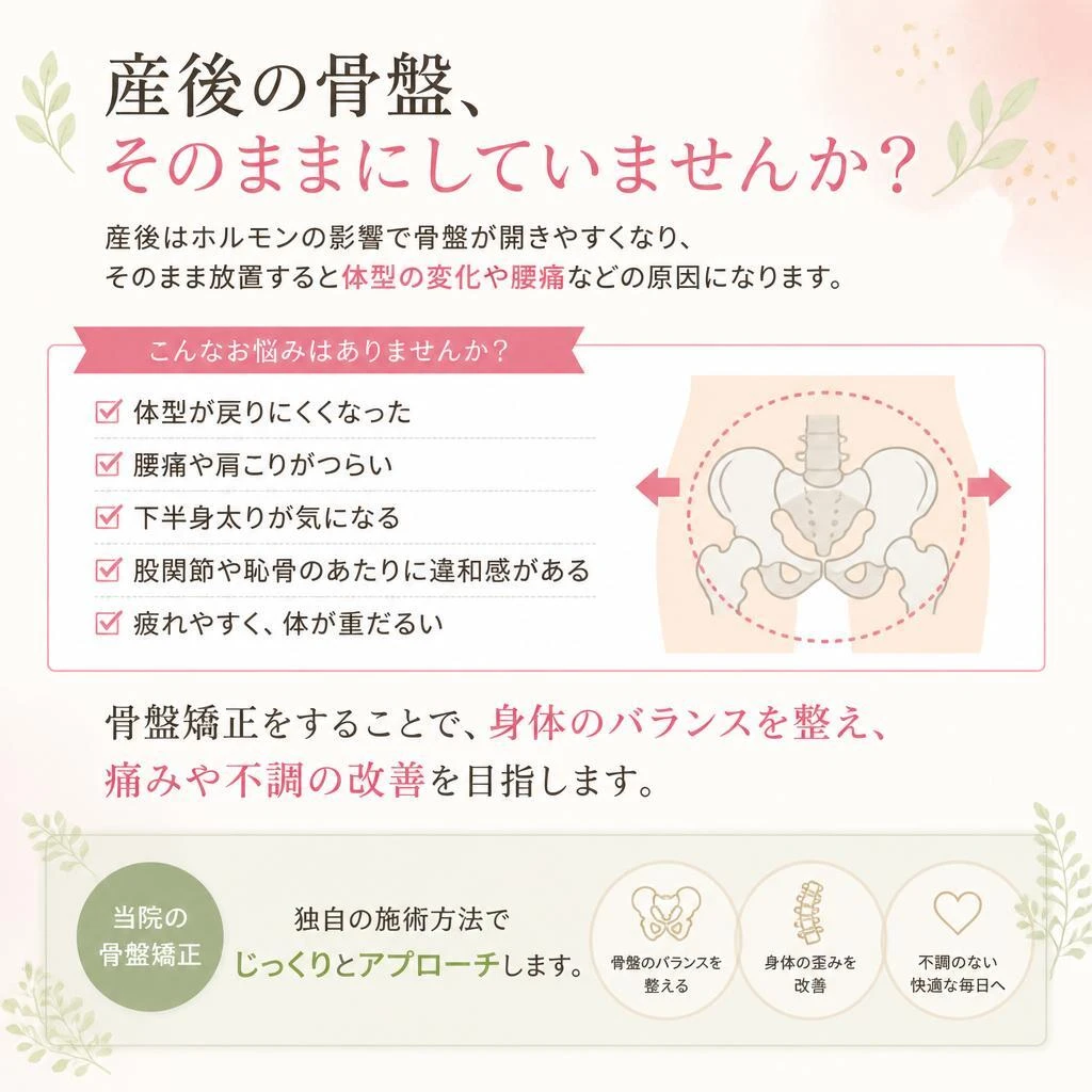 骨盤矯正の重要性