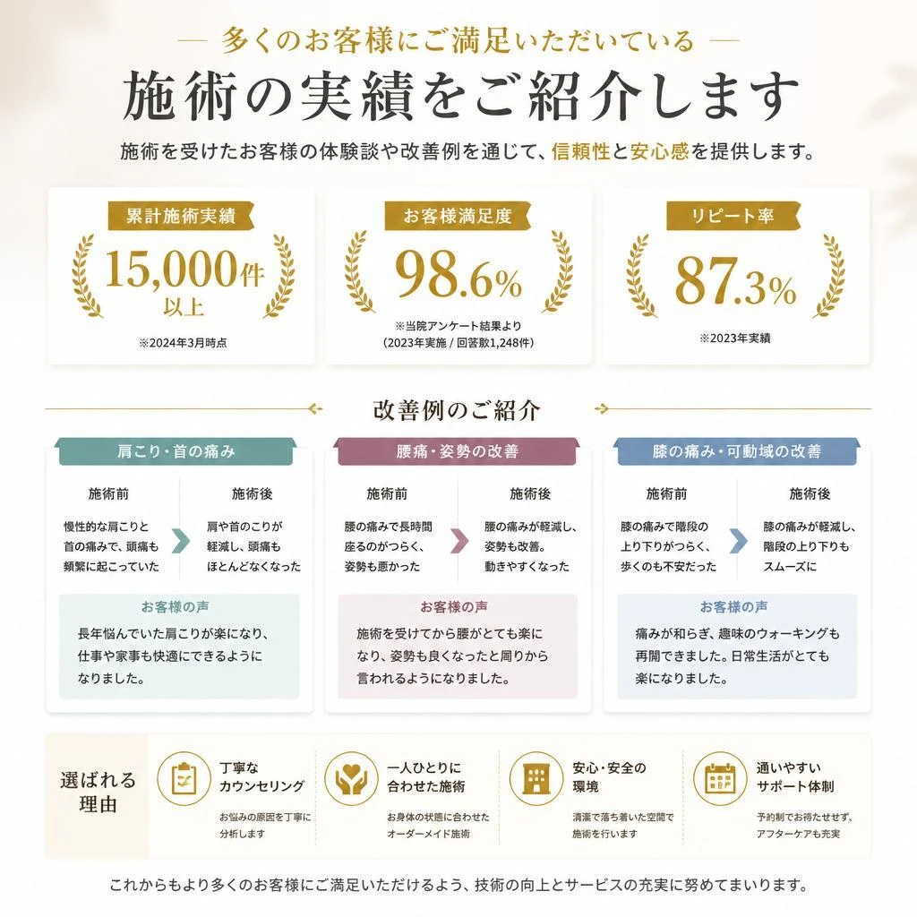 お客様の声・実績