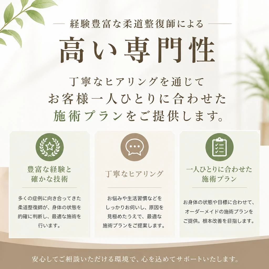 整骨院Lykkeの特徴
