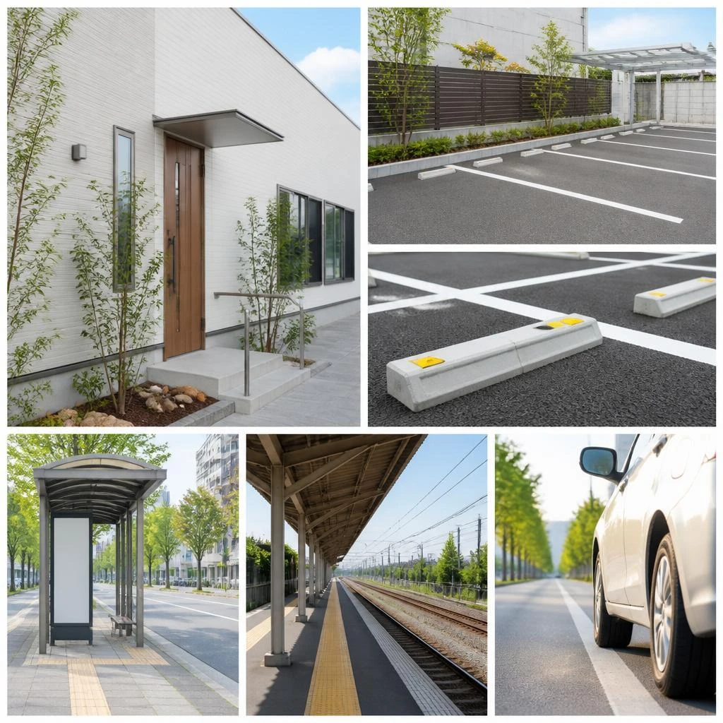 交通アクセスと駐車場について