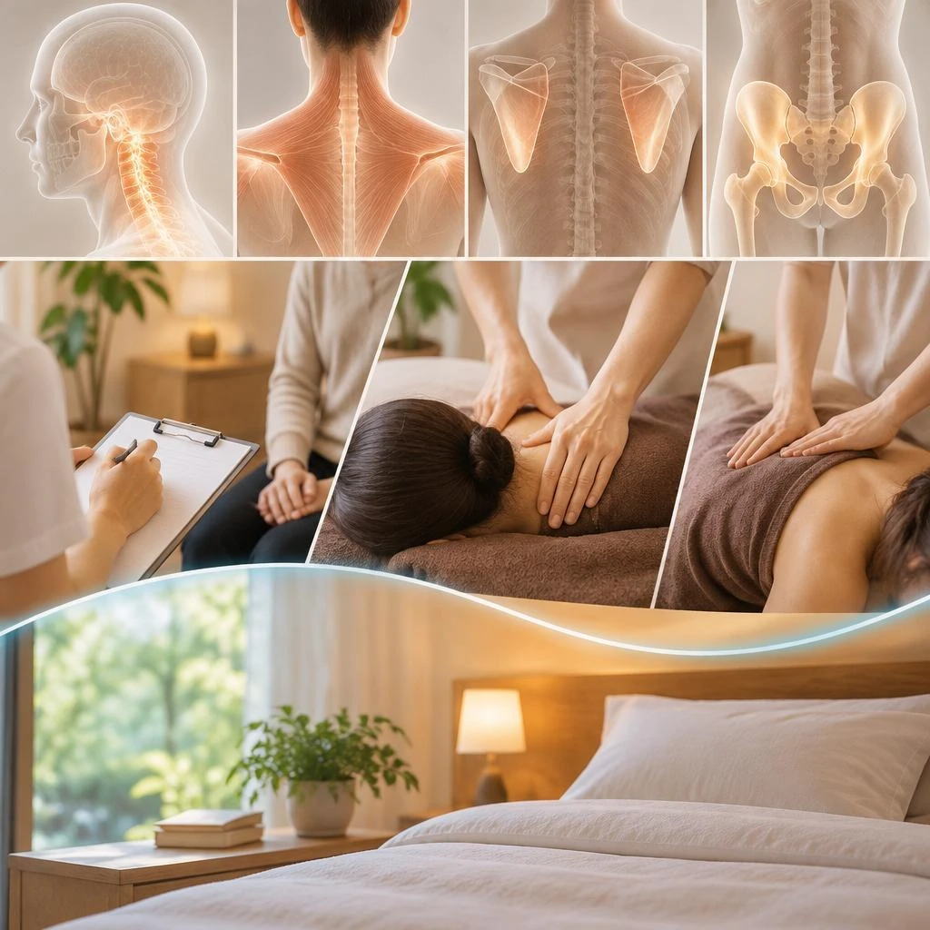 整骨院Lykkeの睡眠改善プログラム—身体から快眠を目指す6回コース