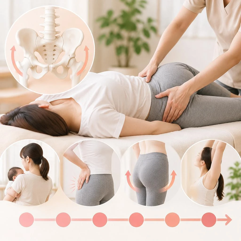 整骨院Lykkeの産後骨盤矯正で、今のお悩みに寄り添う