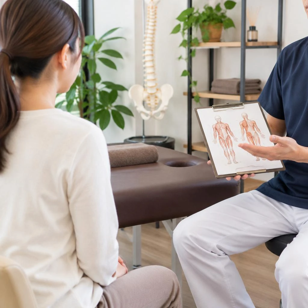 整骨院Lykkeは、不調の背景を丁寧に確認して施術をご提案